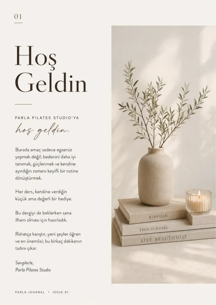 Parla Journal Sayı 01 kapağı