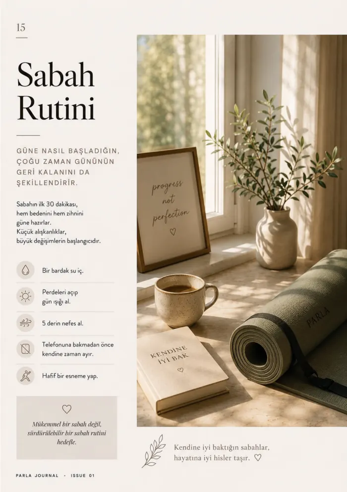Parla Journal Sayı 01 kapağı