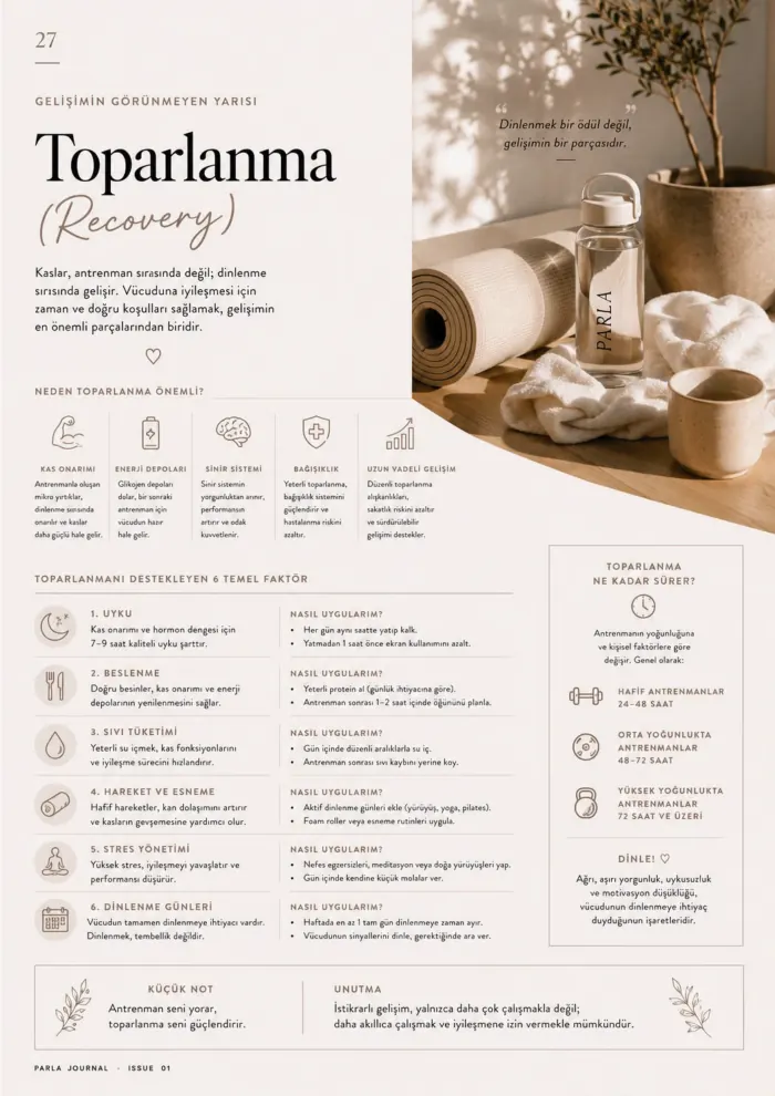 Parla Journal Sayı 01 kapağı